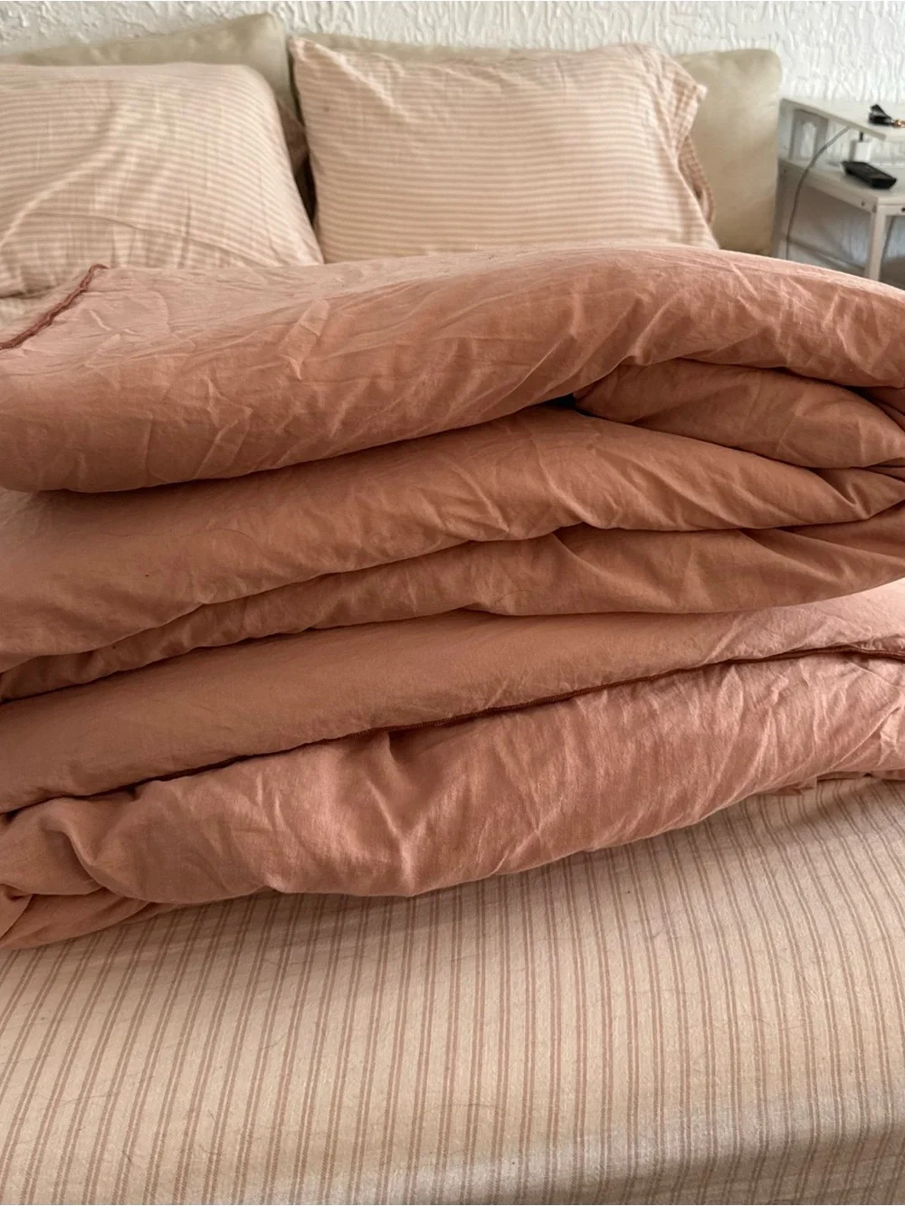 Coral miryana comforter set with shams